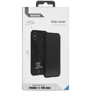Accezz Impact Grip Backcover iPhone 11 Pro Max - Zwart