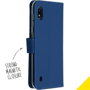 Accezz Wallet Softcase Bookcase Samsung Galaxy A10 - Blauw