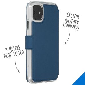 Accezz Xtreme Wallet Bookcase iPhone 11 - Blauw