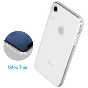 iMoshion Softcase Backcover + Glass Screenprotector iPhone Xr