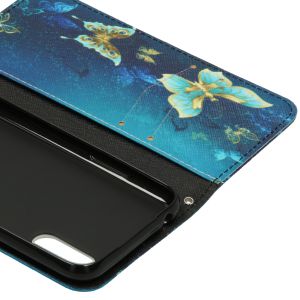 Design Softcase Bookcase Samsung Galaxy A01
