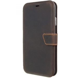 Valenta Impact Wallet Bookcase iPhone Xs Max - Vintage Brown