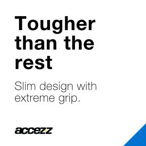 Accezz Impact Grip Backcover iPhone X / Xs - Zwart