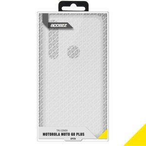 Accezz Clear Backcover Motorola Moto G8 Plus - Transparant