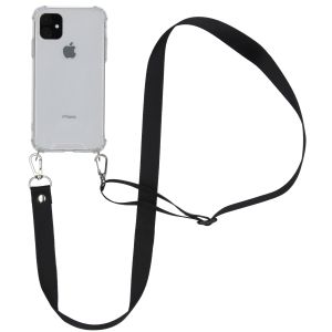 iMoshion Backcover met koord - Nylon iPhone 11 - Zwart