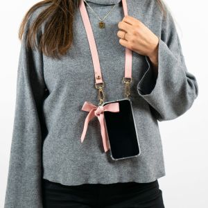 iMoshion Backcover met koord - Satijn iPhone 6 / 6s - Rosé Goud