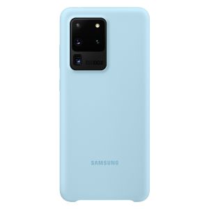 Samsung Originele Silicone Backcover Galaxy S20 Ultra - Sky Blue