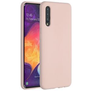 Accezz Liquid Silicone Backcover Samsung Galaxy A50 / A30s - Roze