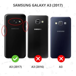 Duo Pack Anti-fingerprint Screenprotector Galaxy A3 (2017)