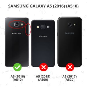Accezz Clear Backcover Samsung Galaxy A5 (2016) - Transparant