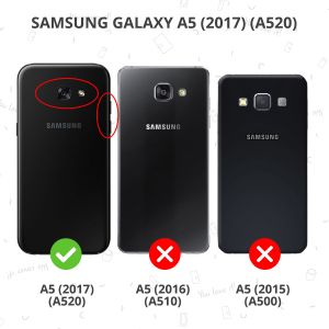 Accezz Clear Backcover Samsung Galaxy A5 (2017) - Transparant