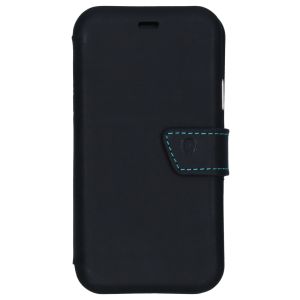 Valenta Impact Wallet Bookcase iPhone Xs / X - Zwart / Blauw