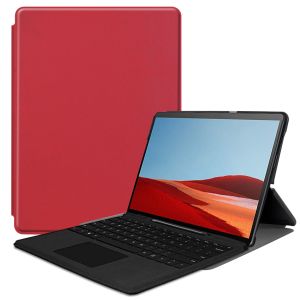 Stand Bookcase Microsoft Surface Pro X - Rood