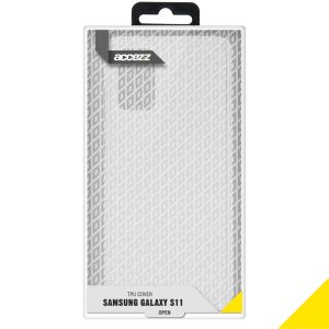 Accezz Clear Backcover Samsung Galaxy S20 Plus - Transparant
