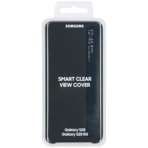 Samsung Originele Clear View Bookcase Galaxy S20 - Zwart
