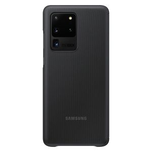Samsung Originele Clear View Bookcase Galaxy S20 Ultra - Zwart