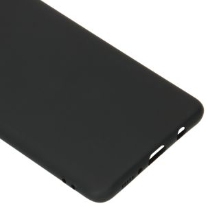 iMoshion Color Backcover Samsung Galaxy A71 - Zwart