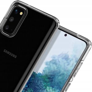 Spigen Crystal Flex Backcover Samsung Galaxy S20 - Transparant