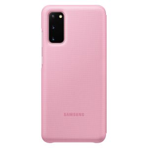Samsung Originele LED View Bookcase Galaxy S20 - Roze