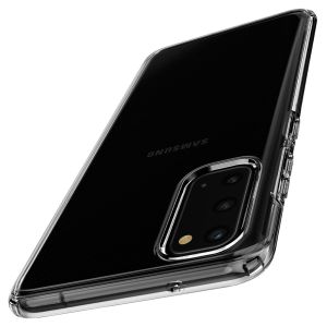 Spigen Liquid Crystal Backcover Samsung Galaxy S20 - Transparant