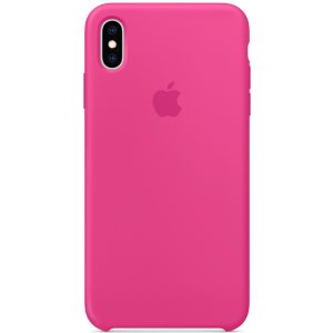 Apple Silicone Backcover iPhone Xs Max - Dragon Fruit