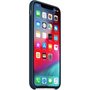 Apple Silicone Backcover iPhone Xs Max - Pacific Green