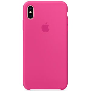 Apple Silicone Backcover iPhone Xs / X - Dragon Fruit
