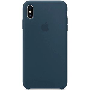 Apple Silicone Backcover iPhone Xs / X - Pacific Green