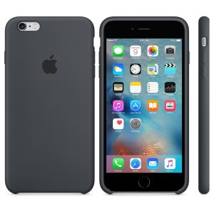 Apple Silicone Backcover iPhone 6(s) Plus - Charcoal Grey
