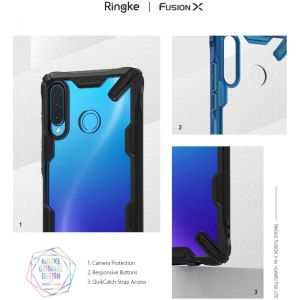 Ringke Fusion X Backcover Huawei P30 Lite - Zwart