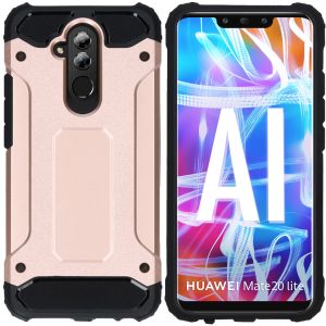 iMoshion Rugged Xtreme Backcover Huawei Mate 20 Lite - Rosé Goud