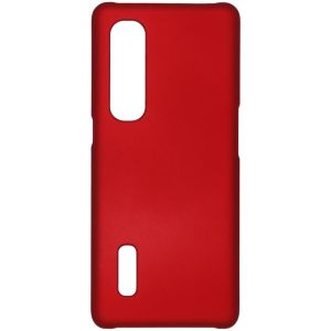 Effen Backcover Oppo Find X2 Pro - Rood
