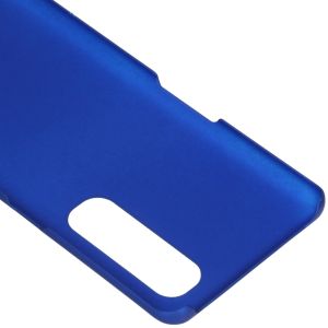 Effen Backcover Oppo Find X2 Pro - Blauw