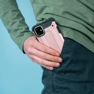 iMoshion Rugged Xtreme Backcover Samsung Galaxy A40 - Rosé Goud