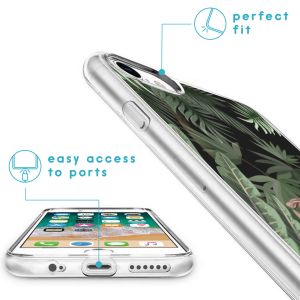 iMoshion Design hoesje iPhone SE (2022 / 2020) / 8 / 7 / 6s - Dark Jungle