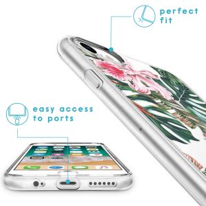 iMoshion Design hoesje iPhone SE (2022 / 2020) / 8 / 7 / 6s - Tropical Jungle