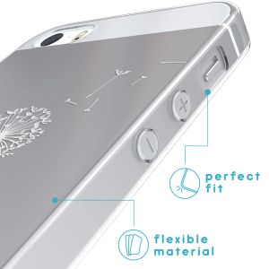 iMoshion Design hoesje iPhone 5 / 5s / SE - Paardenbloem - Wit
