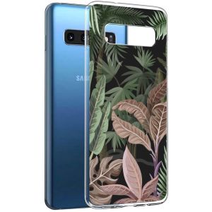 iMoshion Design hoesje Samsung Galaxy S10 - Dark Jungle
