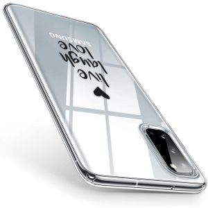 iMoshion Design hoesje Samsung Galaxy S20 - Live Laugh Love - Zwart