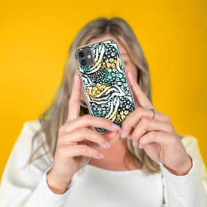 iMoshion Design hoesje Galaxy A51 - Jungle - Wit / Zwart / Groen