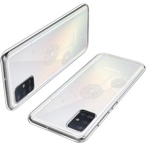 iMoshion Design hoesje Samsung Galaxy A51 - Paardenbloem - Wit