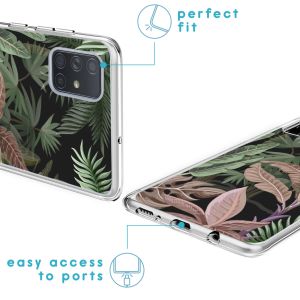 iMoshion Design hoesje Samsung Galaxy A71 - Dark Jungle