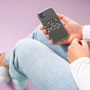 iMoshion Design hoesje Galaxy A71 - Like A Boss - Paars / Zwart