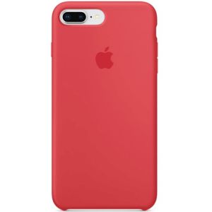 Apple Silicone Backcover iPhone 8 Plus / 7 Plus - Red Raspberry