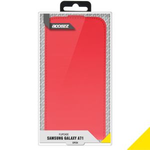 Accezz Flipcase Samsung Galaxy A71 - Rood