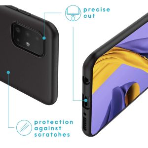 iMoshion Design hoesje Samsung Galaxy A51 - Fuck Off - Zwart