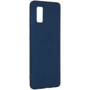iMoshion Color Backcover Samsung Galaxy A41 - Donkerblauw