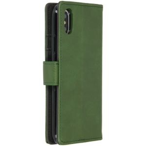 iMoshion Luxe Bookcase iPhone Xs / X - Groen