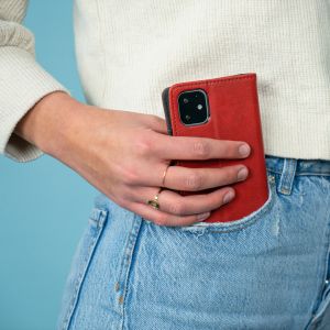 iMoshion Luxe Bookcase iPhone Xs / X - Rood