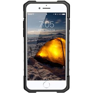 UAG Plasma Backcover iPhone SE (2022 / 2020) / 8 / 7 / 6(s) - Zwart